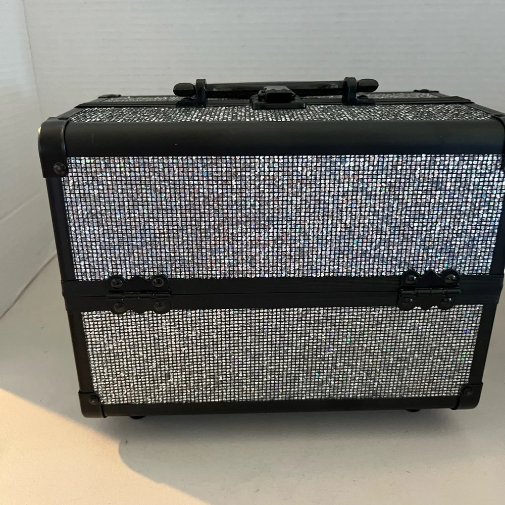 Black and Silver Storage Organizer